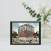 Hotel Tuller, Detroit 1917 Vintag Postkarte (Stehend Vorderseite)
