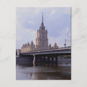 Hotel Ukraine, Moskau Postkarte