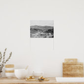 Hotel und Bathhouses im Wiwalakahta Canyon Poster (Küche)