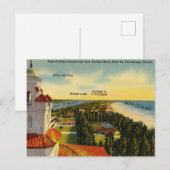 Hotel und Reiseführer, St. Petersburg, Florida Postkarte (Vorne/Hinten)