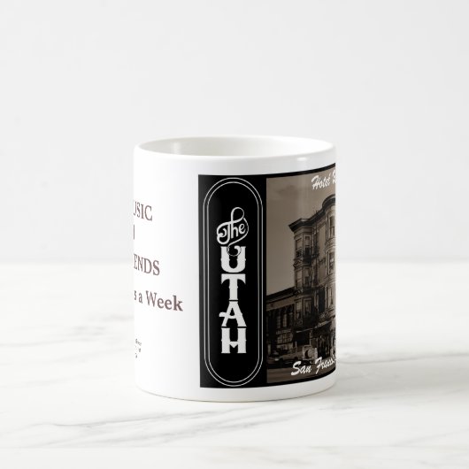 Hotel-Utah-Saalandenken-Kaffee-Tasse Kaffeetasse (Mittel)