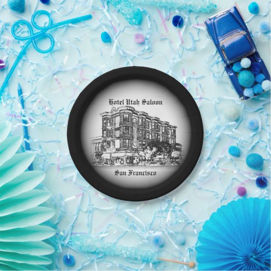 Hotel Utah Saloon Paper Tellers Pappteller (Party)