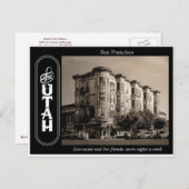 Hotel Utah Saloon Postcard Postkarte (Vorne/Hinten)