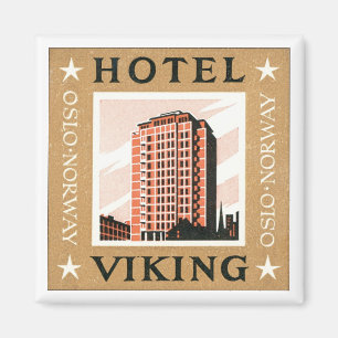 Hotel Viking, Oslo Norwegen Magnet