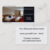 Hotel-Visitenkarte Visitenkarte (Vorne/Hinten)