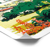 Hotel Vossevangen Norwegen Poster (Ecke)