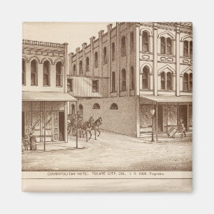Hotel, Weinberg, Tulare Magnet