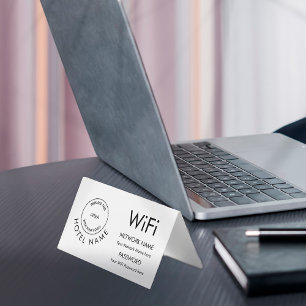 Hotel WiFi Details für Gäste Logo Jede Farbe