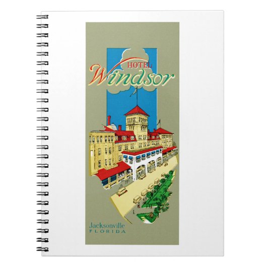 Hotel Windsor Jacksonville Notizblock (Vorderseite)