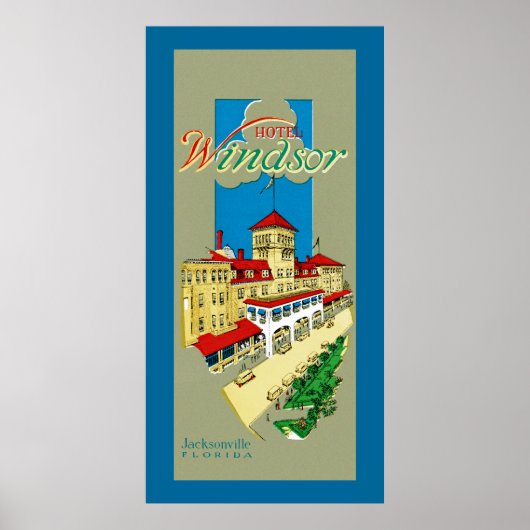 Hotel Windsor Jacksonville Poster (Vorne)