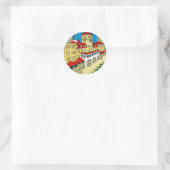 Hotel Windsor Jacksonville Runder Aufkleber (Tasche)