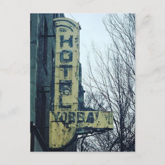 Hotel Yorba Signer Postcard, Mexikanischer Stadt D Postkarte (Vorderseite)