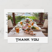 Hotelfreundliches Personal Postkarte (Vorne/Hinten)