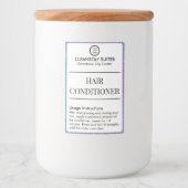 Hotelgästen Ausstattung Haartrockner-Label Lebensmitteletikett (Vorderseite)