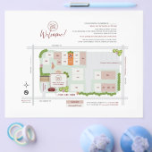 Hotelgrundkarte / Kundenspezifische Gestaltung Flyer (Einzeln)