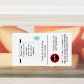 Hotelhandtuch und Raucherzeichen Etiketten (Befestigt)