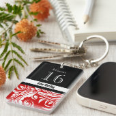 Hotelhäuschen-Erholungsort-Zimmerschlüssel Schlüsselanhänger (Vorderseite rechts)