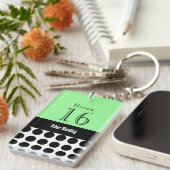 Hotelhäuschen-Erholungsort-Zimmerschlüssel Schlüsselanhänger (Vorderseite rechts)