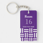 Hotellodge Resort Custom Zimmer Schlüssel Schlüsselanhänger (Vorderseite)