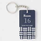Hotellodge Resort Custom Zimmer Schlüssel Schlüsselanhänger (Vorderseite)
