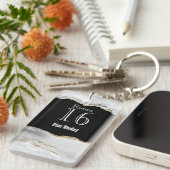 Hotellodge Resort Schlüssel Agode-Kristall Schlüsselanhänger (Vorderseite rechts)