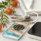 Hotellodge Resort Schlüssel für Gode-Marmor Schlüsselanhänger (Vorderseite rechts)