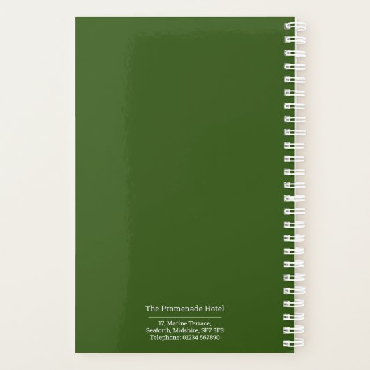 Hotelplaner Planer (Rückseite)