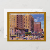 Hotels, Atlantic City, New Jersey 1933 Vintag Postkarte (Vorne/Hinten)
