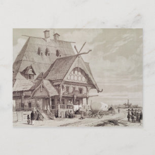 Hotels und Gästehäuser Postkarte