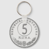Hotelschlüssel mit kuna als Zimmernummer Schlüsselanhänger (Vorderseite)