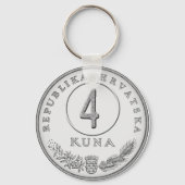 Hotelschlüssel mit kuna als Zimmernummer Schlüsselanhänger (Vorderseite)
