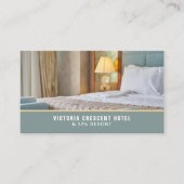 Hotelzimmer, Hotelunterkunft Business Card Visitenkarte (Vorderseite)