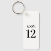 Hotelzimmer Schlüsselanhänger (Vorderseite)