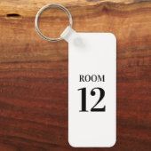 Hotelzimmer Schlüsselanhänger (Vorderseite)