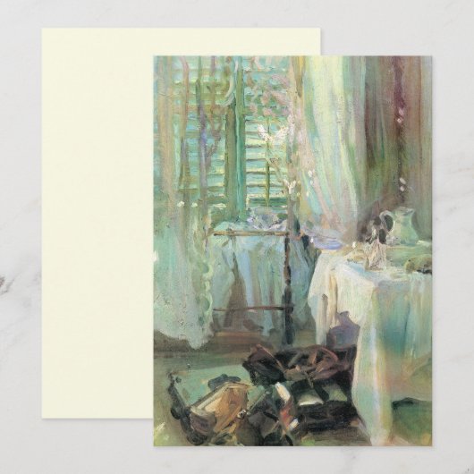 Hotelzimmer von John Singer Sargent (Vorne/Hinten)