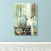 Hotelzimmer von John Singer Sargent Leinwanddruck (Insitu (Holzboden))