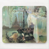 Hotelzimmer von John Singer Sargent Mousepad (Vorne)
