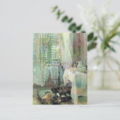 Hotelzimmer von John Singer Sargent Postkarte (Stehend Vorderseite)