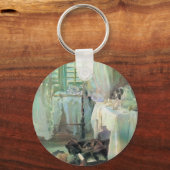 Hotelzimmer von John Singer Sargent Schlüsselanhänger (Vorderseite)