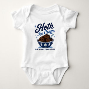 Hoth Eiscreme Dunkle Schokolade Lustig Baby Strampler