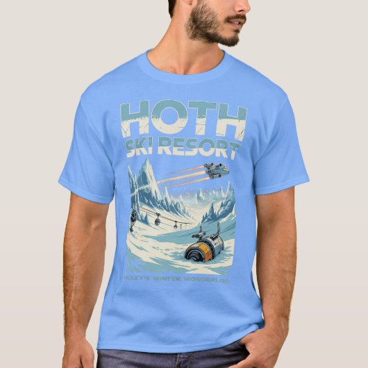 Hoth Ski Resort T-Shirt (Vorderseite)