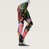 HotLeggings - abstrakter Entwurf - Kandinsky Leggings (Rechts)