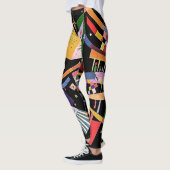 HotLeggings - abstrakter Entwurf - Kandinsky Leggings (Links)