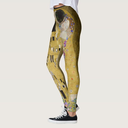 HotLeggings - der Kuss durch Gustave Klimt Leggings (Links)