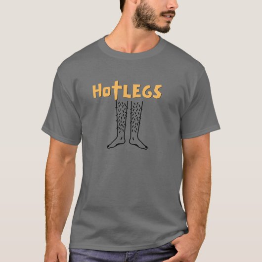 Hotlegs T - Shirt - Early 70er Rock Legends (Vorderseite)