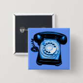 Hotline Blue Button (Vorne & Hinten)