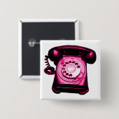 Hotline Crimson Button (Vorne & Hinten)