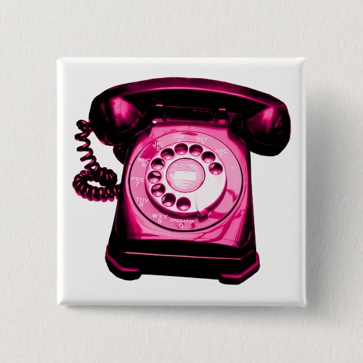 Hotline Crimson Button (Vorderseite)