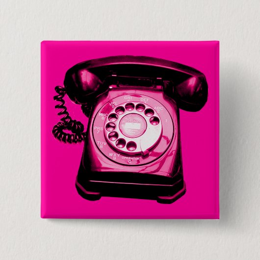 Hotline Crimson Button (Vorderseite)