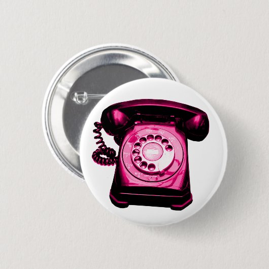 Hotline Crimson Button (Vorne & Hinten)